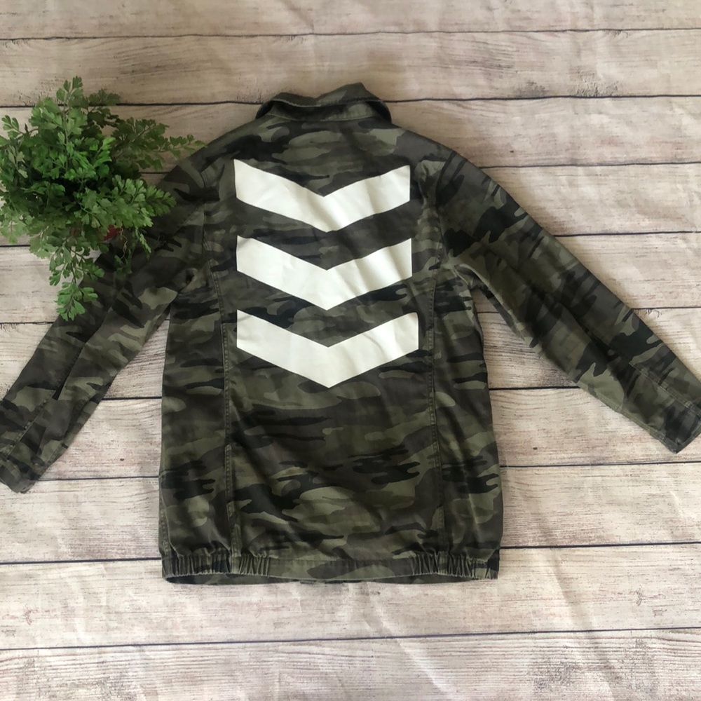 Express Chevron Camo Jacket S (fits M too!)